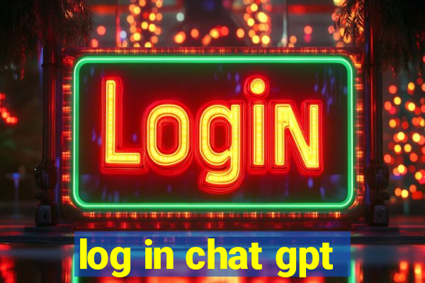 log in chat gpt